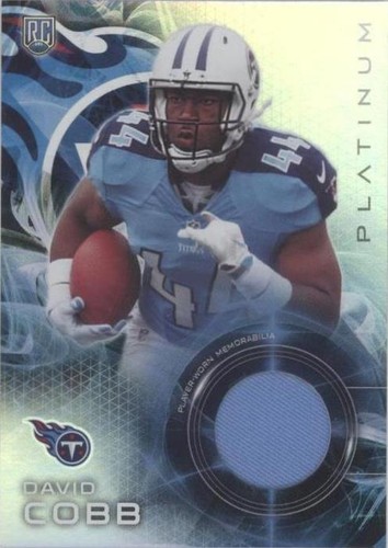 2015 Topps Platinum David Cobb #PRR-DC