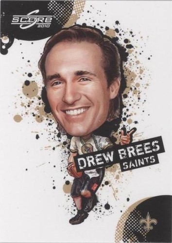 2010 Score Drew Brees #11