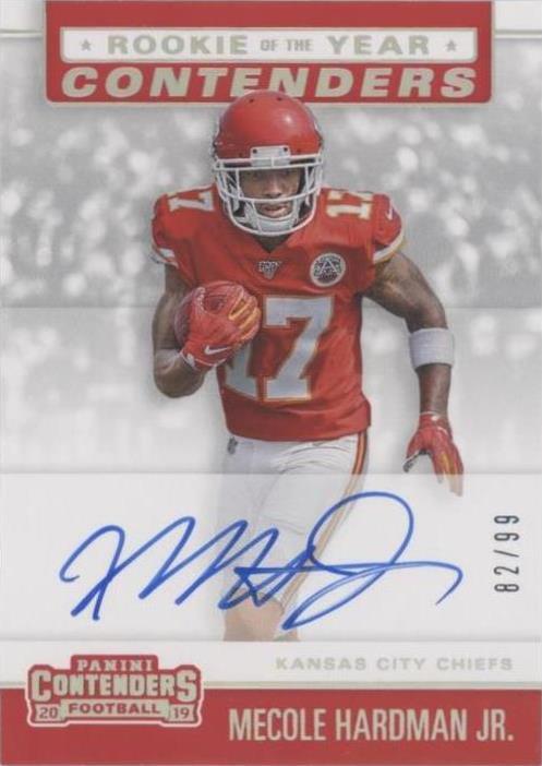 2019 Panini Contenders Mecole Hardman Jr. #RYA-MH