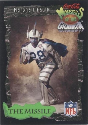 1994 Classic Pro Line Live Coca-Cola Monsters of the Gridiron Football Trading Cards