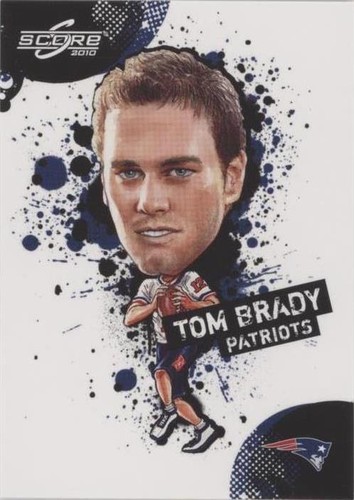 2010 Score Tom Brady #18