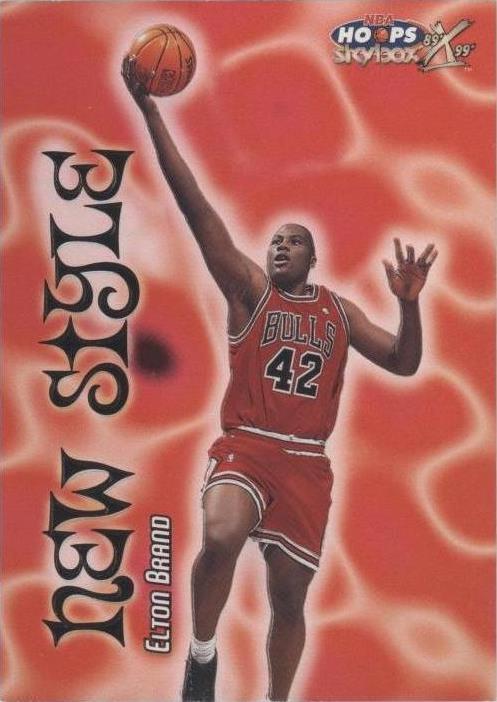 1999-00 Skybox NBA обручи десятилетия - Elton бренд #4 NS