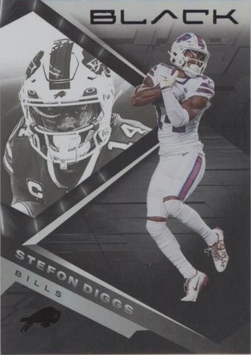2022 Panini Black Stefon Diggs #15