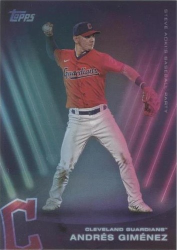2022 Topps X Steve Aoki - Andres Gimenez #179