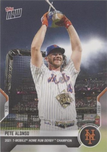 On-Card Auto #41/99 - Pete Alonso - 2021 MLB TOPPS NOW® Card 772A