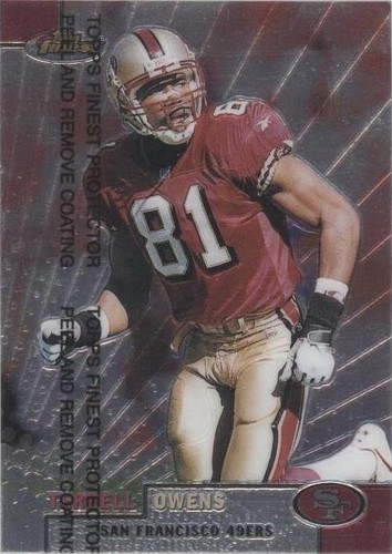 1999 Topps Finest Terrell Owens #22