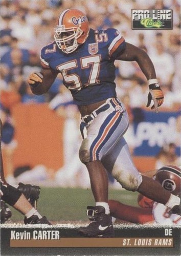1995 Classic Pro Line Kevin Carter #124