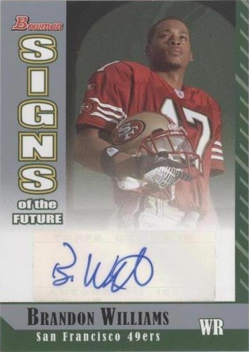 2006 Bowman Brandon Williams #SF-BW