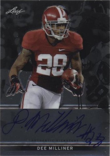 2013 Leaf Metal Draft Dee Milliner #BA-DM1