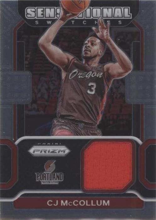 2021-22 Panini Prizm - C.J. McCollum #SW-CJM