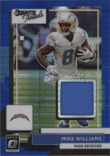 2022 Panini Donruss Optic Mike Williams #DT-MW