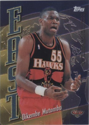1998-99 Topps - Dikembe Mutombo/Hakeem Olajuwon #EW7