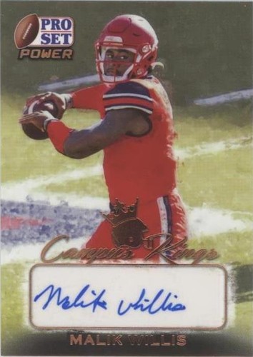 2021 Leaf Pro Set Power Malik Willis #CK-MW1