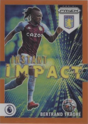 2021-22 Panini Prizm Premier League Bertrand Traore #5