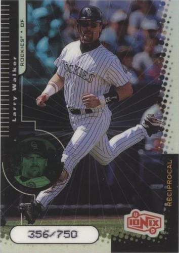 1999 Upper Deck Ionix - Larry Walker #R25