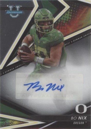 2022-23 Bowman's Best University Bo Nix #BA-BN