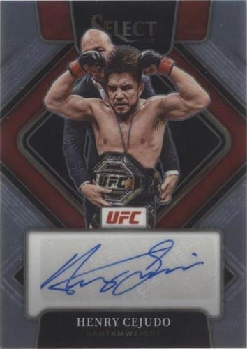2022 Panini Select UFC - Henry Cejudo #SG-HCJ