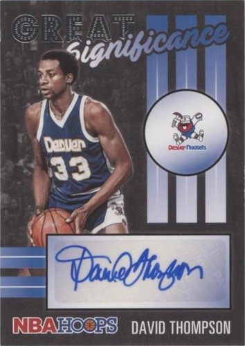 2020-21 Panini NBA Hoops - David Thompson #GS-DTH