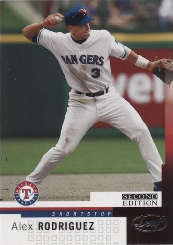 2004 Leaf Second Edition - Alex Rodriguez #86