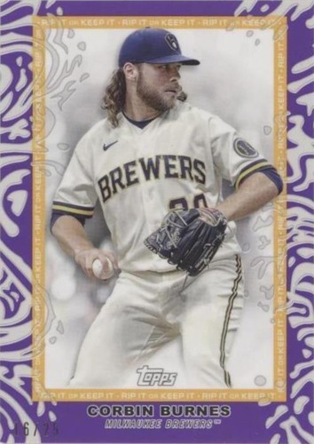 2022 Topps Rip - Corbin Burnes #56