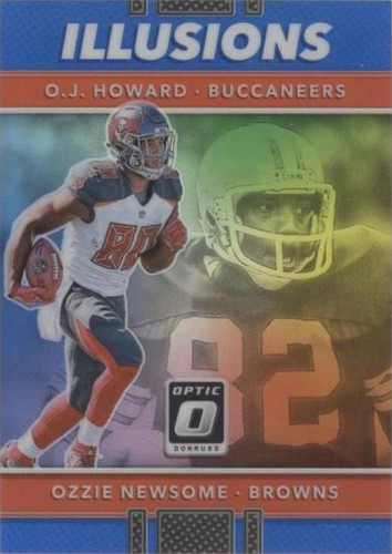 2017 Donruss Optic O.J. Howard Ozzie Newsome #2