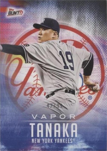 2017 Topps Bunt - Masahiro Tanaka #V-MT