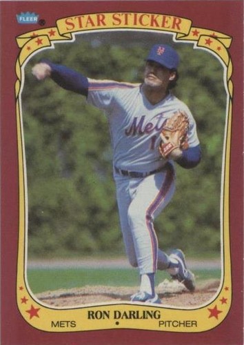 1986 Fleer #77 Ron Darling | eBay