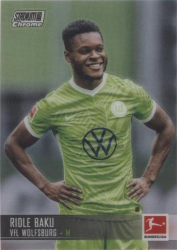 2021-22 Topps Stadium Club Chrome Bundesliga Ridle Baku #96