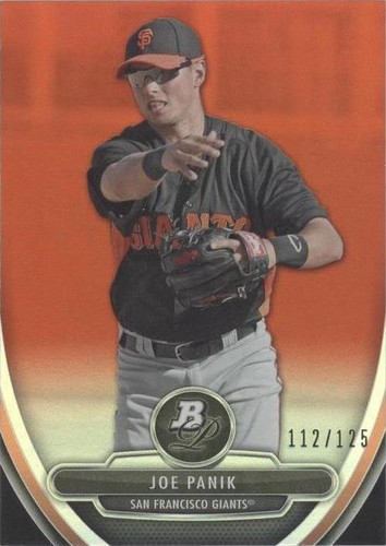 2013 Bowman Platinum - Joe Panik #NC83