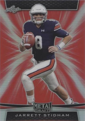 2019 Leaf Metal Draft Preview Jarrett Stidham #BP-JS1