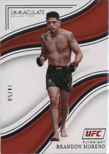 2023 Panini Immaculate Collection UFC - Brandon Moreno #15