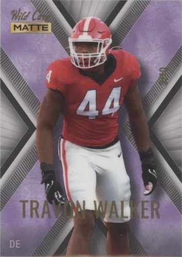 2022 Wild Card Matte SP Exclusive Travon Walker #MXPN-24