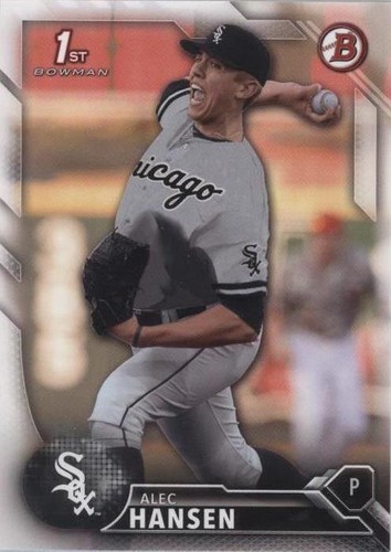 2016 Bowman Draft - Alec Hansen #BD-93