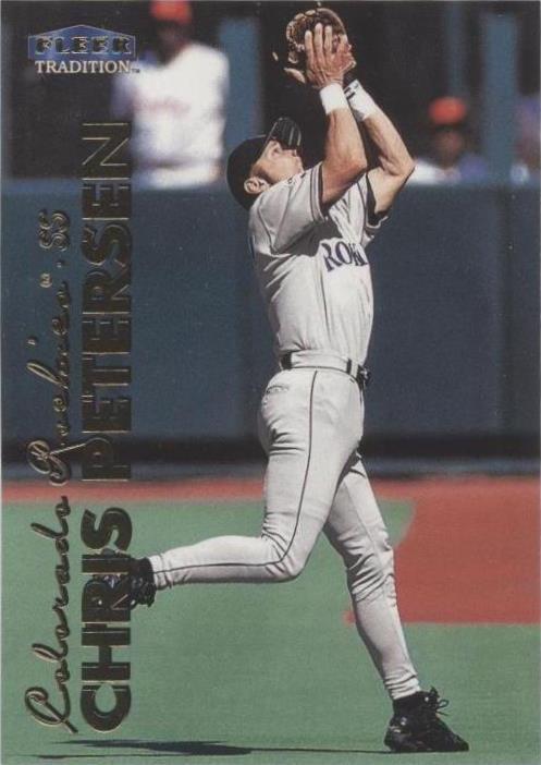 1999 Fleer Tradition Update - Chris Petersen #U-65