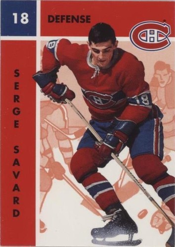 1995-96 Parkhurst 1966-67 Design - Serge Savard #74