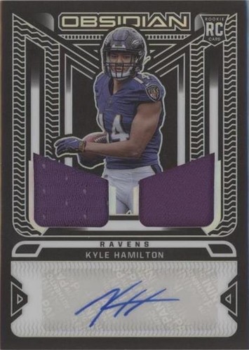 2022 Panini Obsidian Kyle Hamilton #RJI-KHA