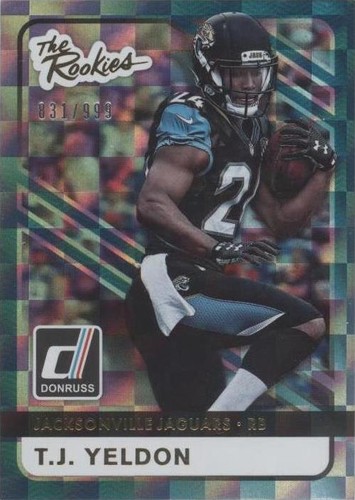2015 Panini Donruss T. J. Yeldon #17