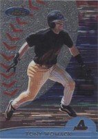 2000 Topps Finest - Tony Womack #174