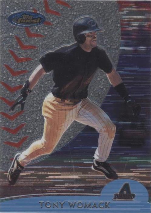 Topps Finest 2000 - Tony Womack #174