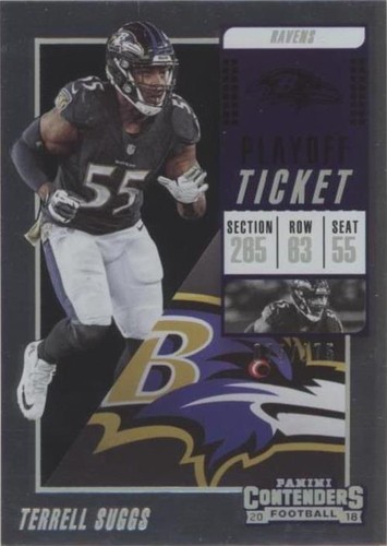 2018 Panini Contenders Terrell Suggs #92