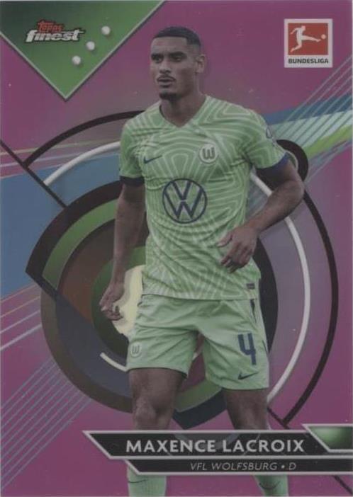 2022-23 Topps Finest Bundesliga Maxence Lacroix #147