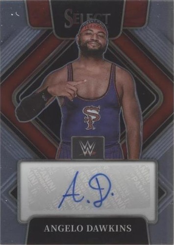 2022 Panini Select WWE - Angelo Dawkins #SG-ADW