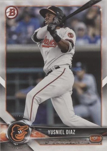 2018 Bowman Draft - Yusniel Diaz #BD-7