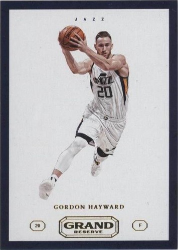 2016-17 Panini Grand Reserve - Gordon Hayward #30