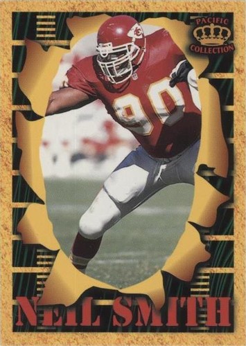 1996 Pacific Invincible Neil Smith #SM86