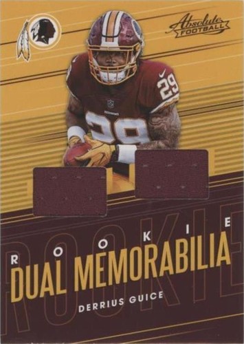 2018 Panini Absolute Derrius Guice #RDM-DG