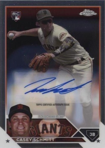 2023 Topps Chrome Update Series - Casey Schmitt #AC-CSC