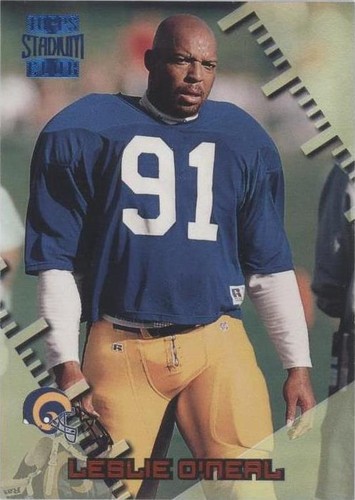 1996 Topps Stadium Club Leslie O'Neal #317