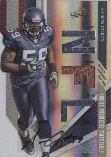 2009 Playoff Absolute Memorabilia Aaron Curry #204
