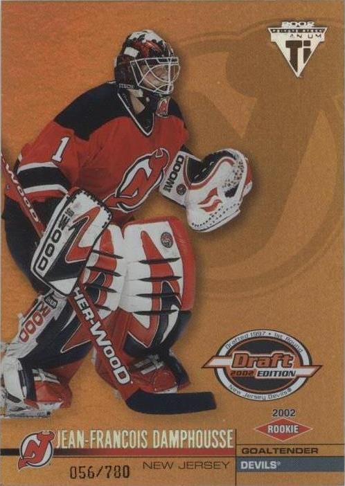 2001-02 Pacific Private Stock Titanium Draft Edition - Jean-Francois Damphousse #147